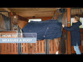 Load and play video in Gallery viewer, Pre-Order Turnout Rug All Weather Waterproof Comfort 300 GM (NECK PIECE SOLD SEPARATELY)