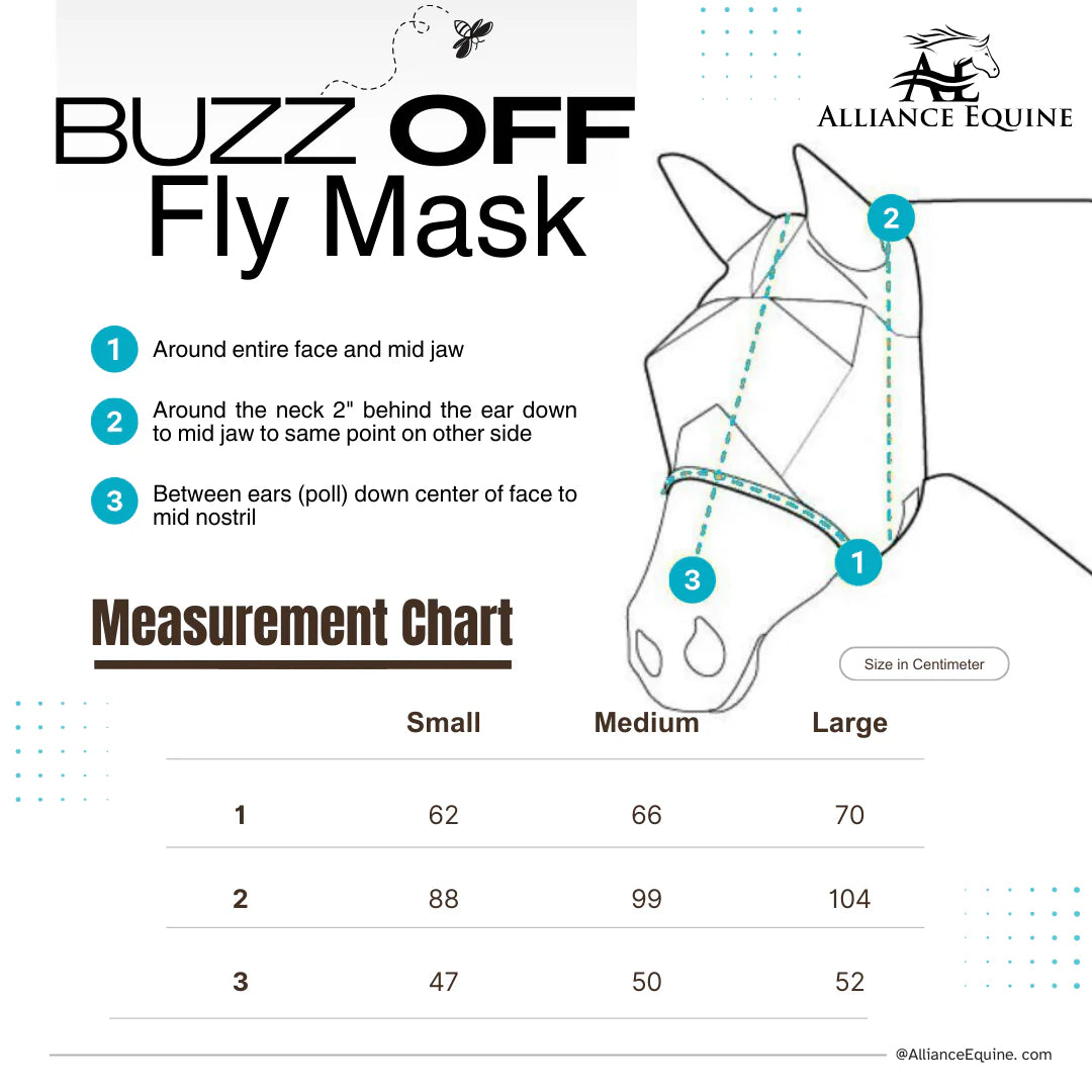 Buzz-Off Fly Mask